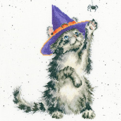 Borduurpakket The Witch's Cat - Bothy Threads  XHD105