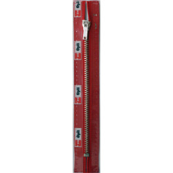 Opti M40 kleur 722 rood nikkelkleurige metaalrits 4mm niet deelbaar 8-22cm