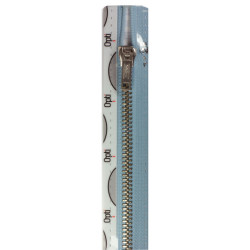 Opti M60 kleur 259 babyblauw nikkelkleurige metaalrits 6mm niet deelbaar 8-22cm