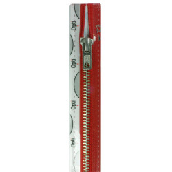 Opti M60 kleur 722 rood nikkelkleurige metaalrits 6mm niet deelbaar 8-22cm