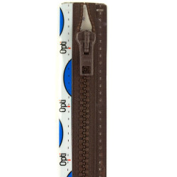 Opti P60 kleur 881 donker bruin plastic profielrits 6mm deelbaar 30-80cm