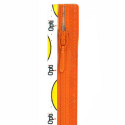 S40 kleur 693 oranje spiraalrits 4mm niet deelbaar 20-60cm