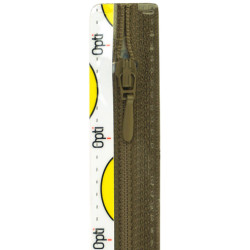 S40 kleur 884 bruin spiraalrits 4mm niet deelbaar 20-60cm