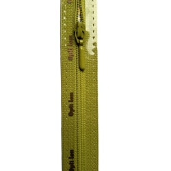 S40 kleur 6547 lime spiraalrits 4mm niet deelbaar 20-60cm