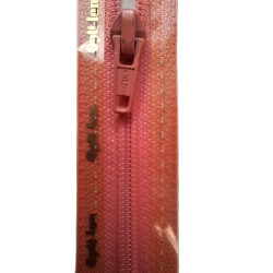 S60 kleur 717 oudroze spiraalrits 6mm deelbaar 30-80cm