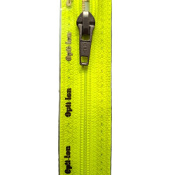 S60 kleur 629 fluor geel spiraalrits 6mm deelbaar 30-80cm