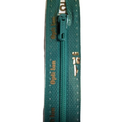 Opti S50 kleur 375 zeegroen spiraalrits smal niet deelbaar 8-22cm