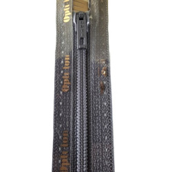 Opti S50 kleur 002 grijs spiraalrits smal niet deelbaar 8-22cm