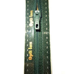 Opti S50 kleur 461 donkergroen spiraalrits smal niet deelbaar 8-22cm