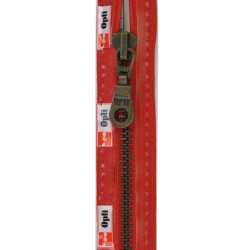 Opti M60 kleur 722 rood bronskleurige metaalrits 6mm niet deelbaar 8-22cm