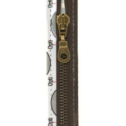 Opti M60 kleur 881 donker bruin bronskleurige metaalrits 6mm niet deelbaar 8-22cm