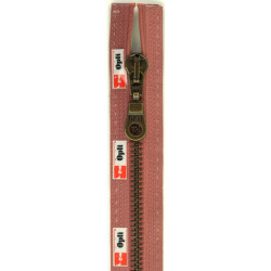 Opti M60 kleur 776 oudroze bronskleurige metaalrits 6mm niet deelbaar 8-22cm