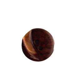 Knoop  hout donker  14mm 50540