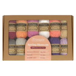 Scheepjes Softfun colour pack 12x20g Spring Blossom 24943