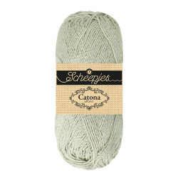 Scheepjes Catona Shine 172-S Light Silver - Silver