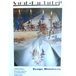 dekservet voor de kerst Sarah handenarbeit