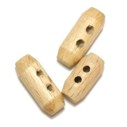 Restyle 007.80873.20 Houtje touwtje knopen 2 gaats 20 mm -