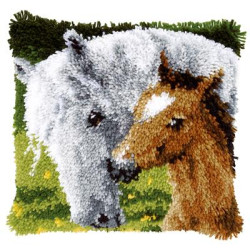 Knoopkussen kit Merrie met veulen Art nr. PN-0146759