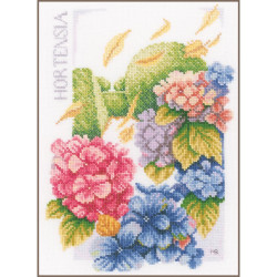 Borduurpakket Lanarte Hydrangea Power pn-0146539