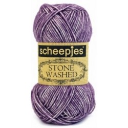 Stone washed 811 deep amethist