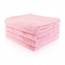 Badlaken 70 x 140 cm roze