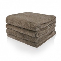 Badlaken 70 x 140 cm taupe dk