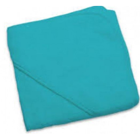 Badcape blauw