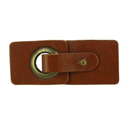 Restyle 016.10801 Kiltriem leer 30 x 75 mm bruin