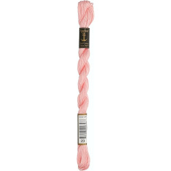 Anchor Perle 23 licht roze borduurgaren 5 gram dikte 5